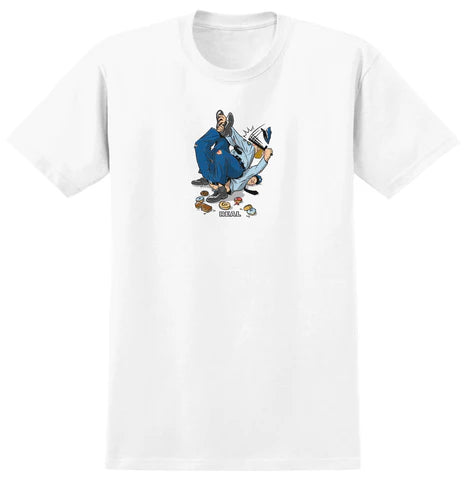 REAL - Double Duty Tee White