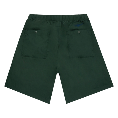 SCI-FI FANTASY - Woven Trim Shorts Teal