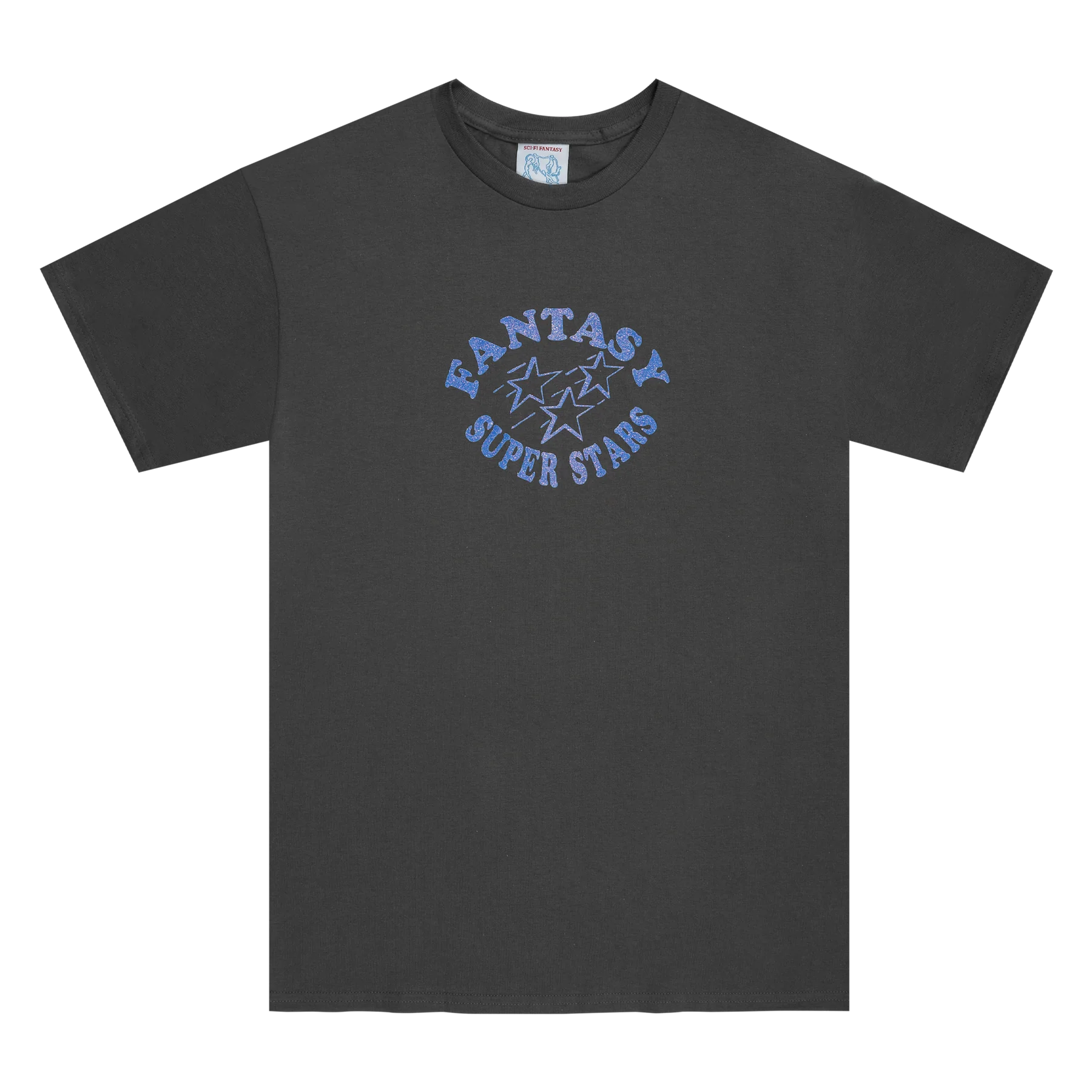 SCI-FI FANTASY - Super Stars Tee Charcoal