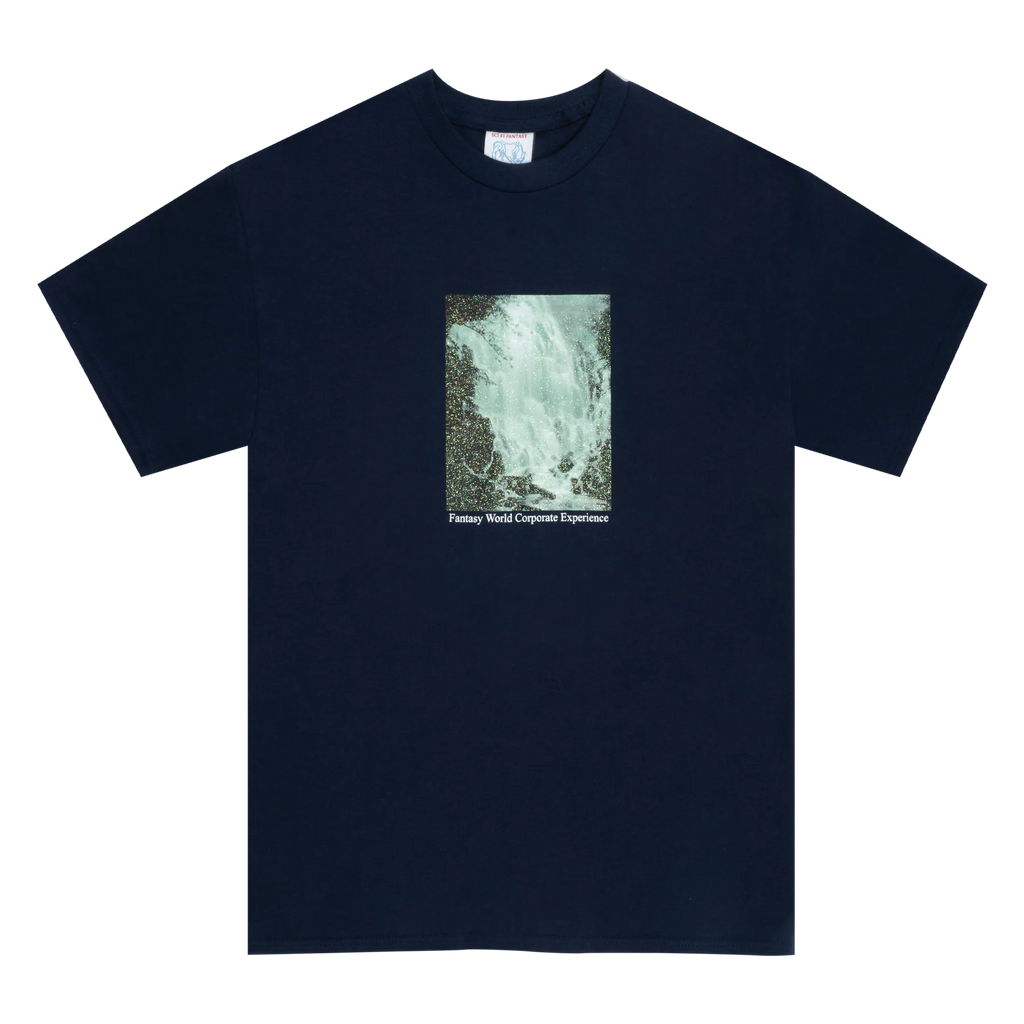 SCI-FI FANTASY - Waterfall Tee Navy