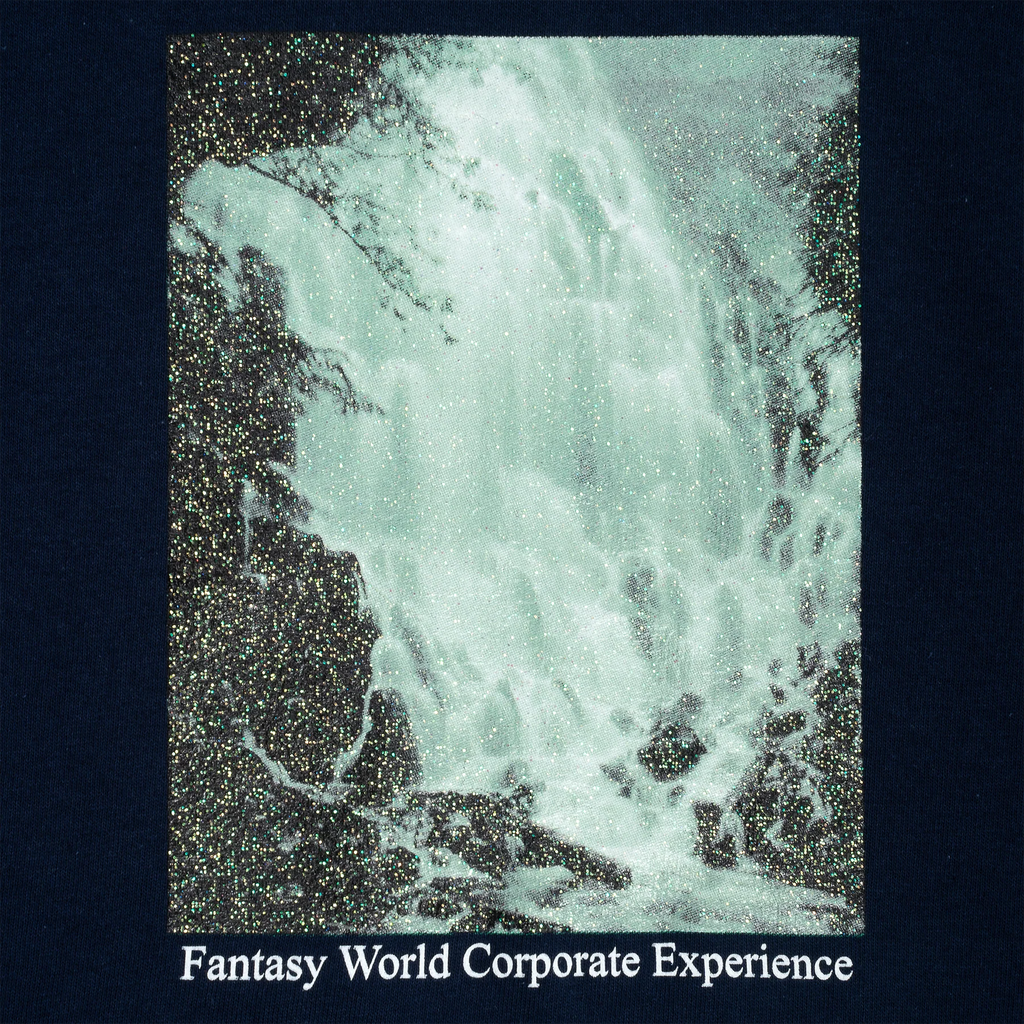 SCI-FI FANTASY - Waterfall Tee Navy
