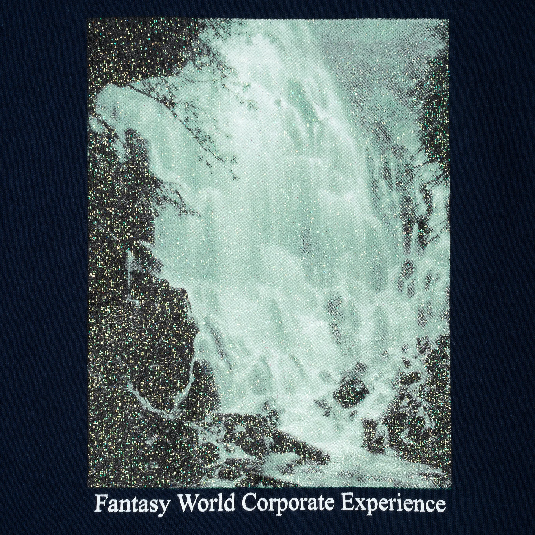 SCI-FI FANTASY - Waterfall Tee Navy