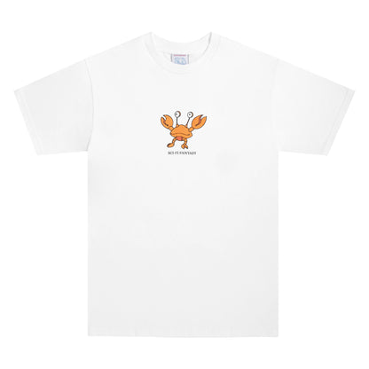 SCI-FI FANTASY - Crab Tee White