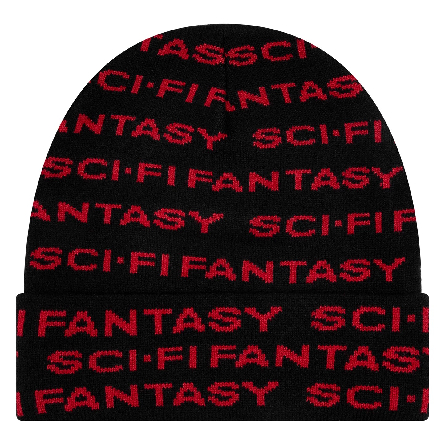 SCI-FI FANTASY - Repeat Logo Beanie Black