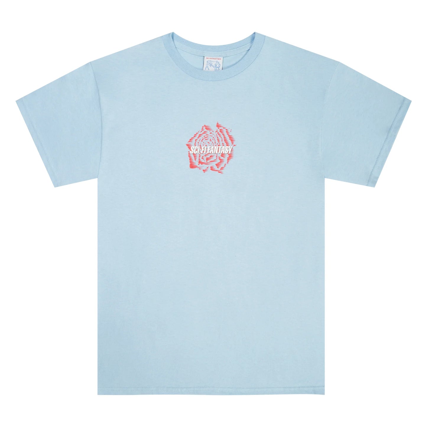 SCI-FI FANTASY - Rose Tee Light Blue