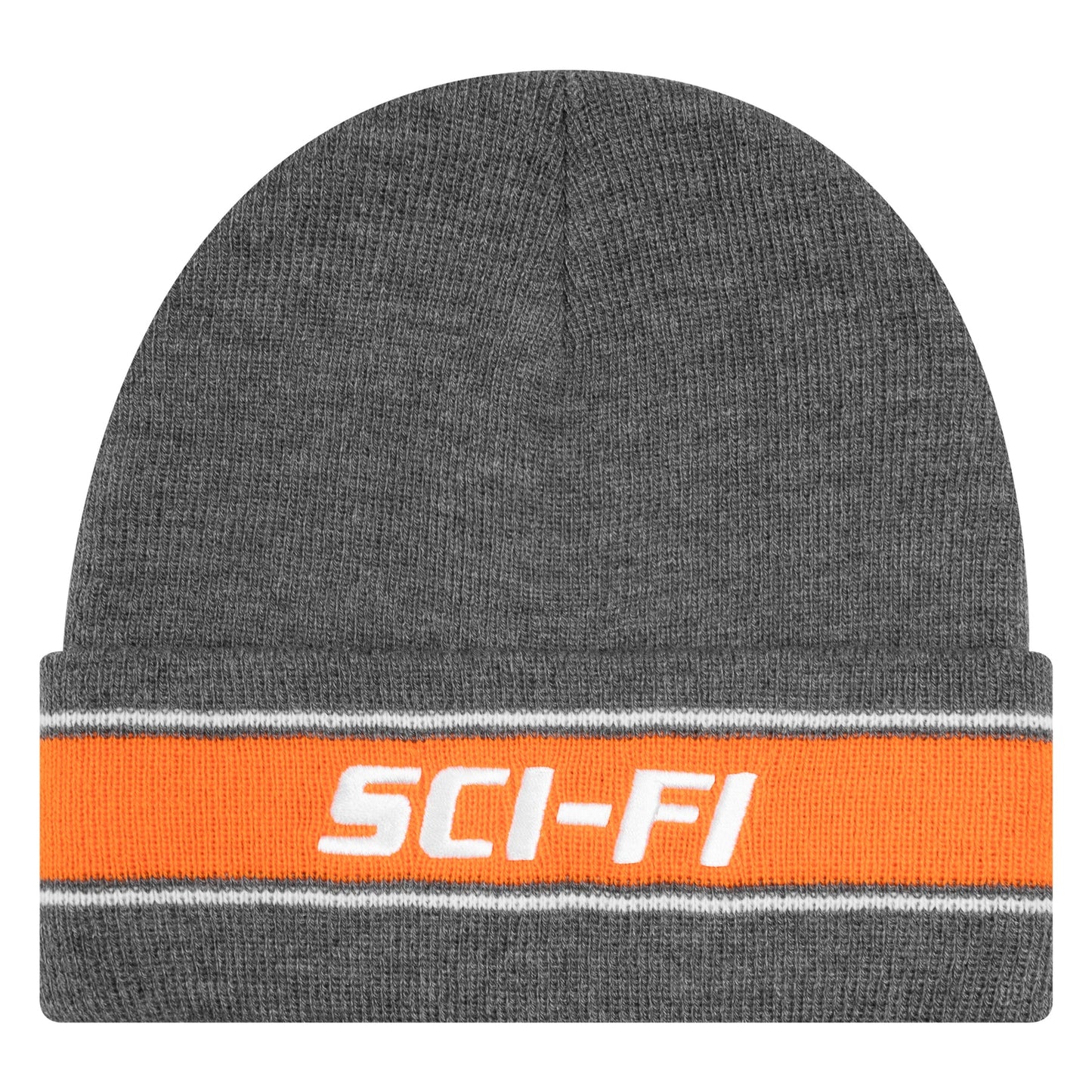 SCI-FI FANTASY - Stripe Fold Beanie Heather