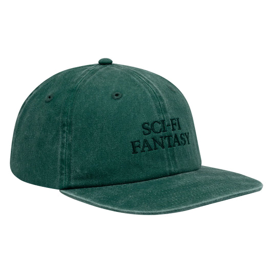 SCI-FI FANTASY - Washed Logo Hat Green