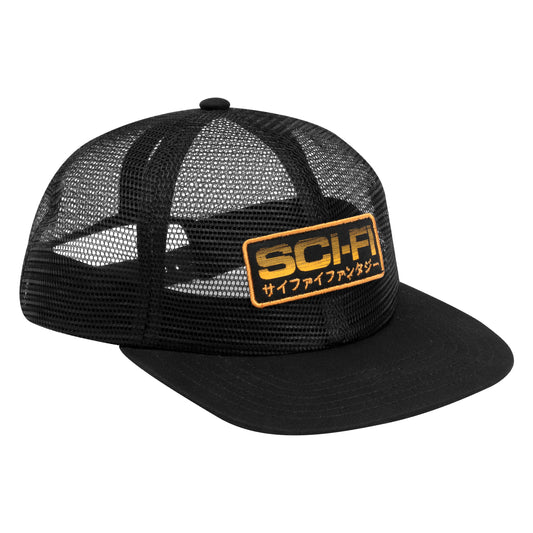 SCI-FI FANTASY - Mesh Hat Black