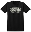 SPITFIRE - Death Mask Script Tee Black