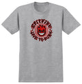 SPITFIRE - Death Mask Classic Tee Heather Grey