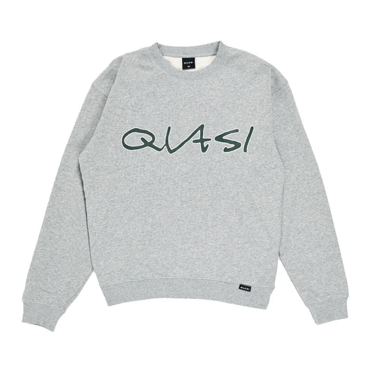 QUASI - Sig Crewneck Grey