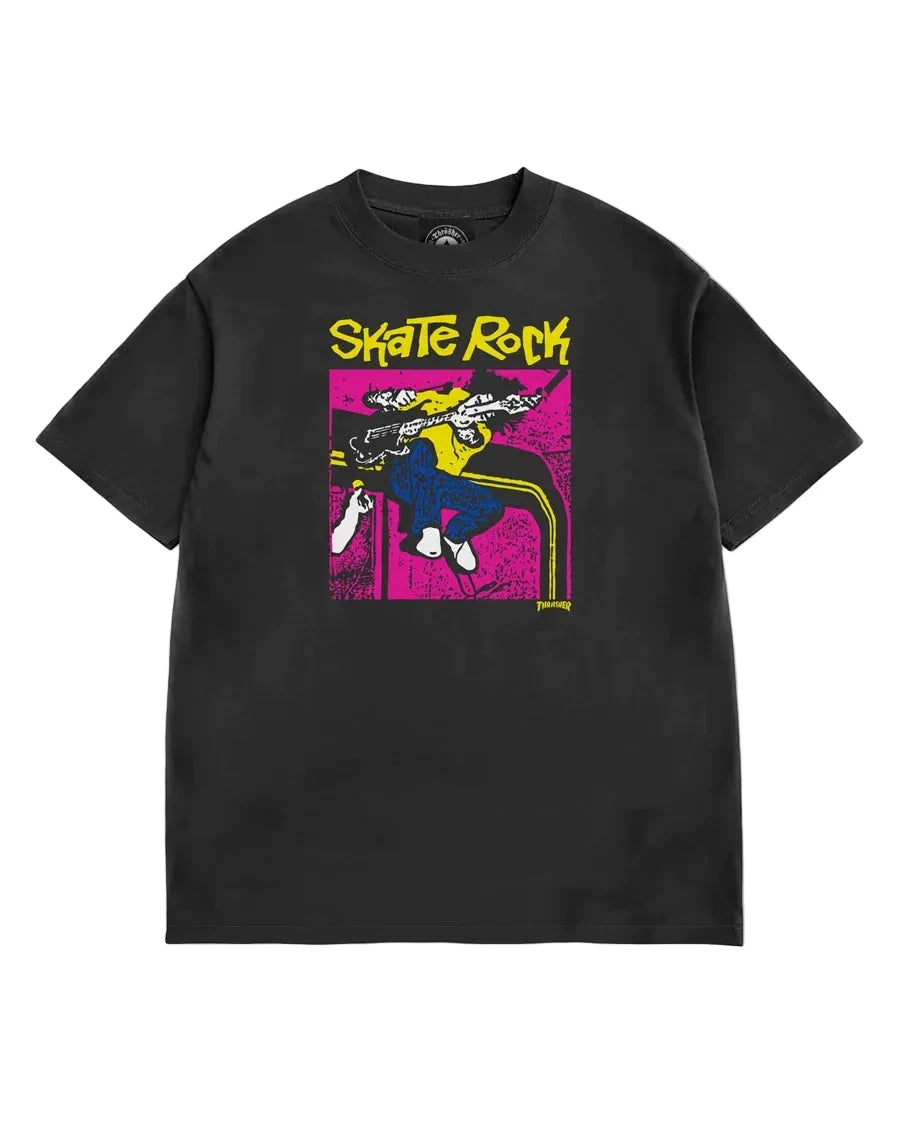THRASHER - Skate Rock Vol. 2 Vintage Tee Black