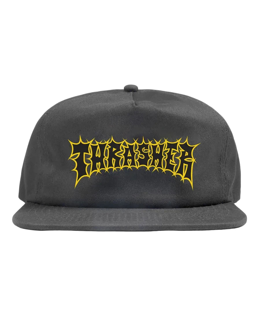 THRASHER - Spikey Snapback Charcoal