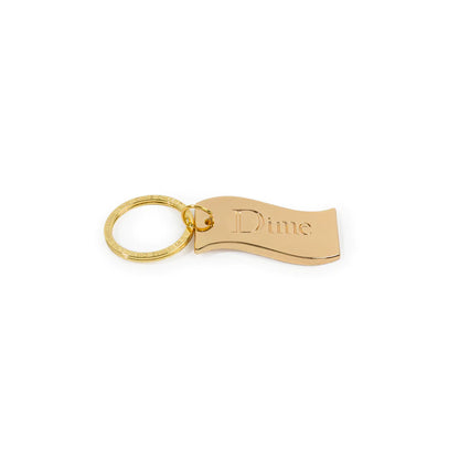DIME - Classic Flag Keychain Gold