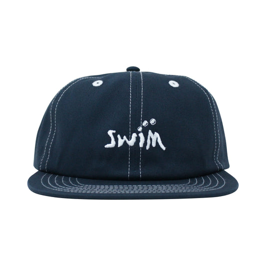 SWIM - Contrast Logo Hat Navy