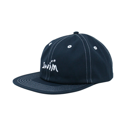 SWIM - Contrast Logo Hat Navy