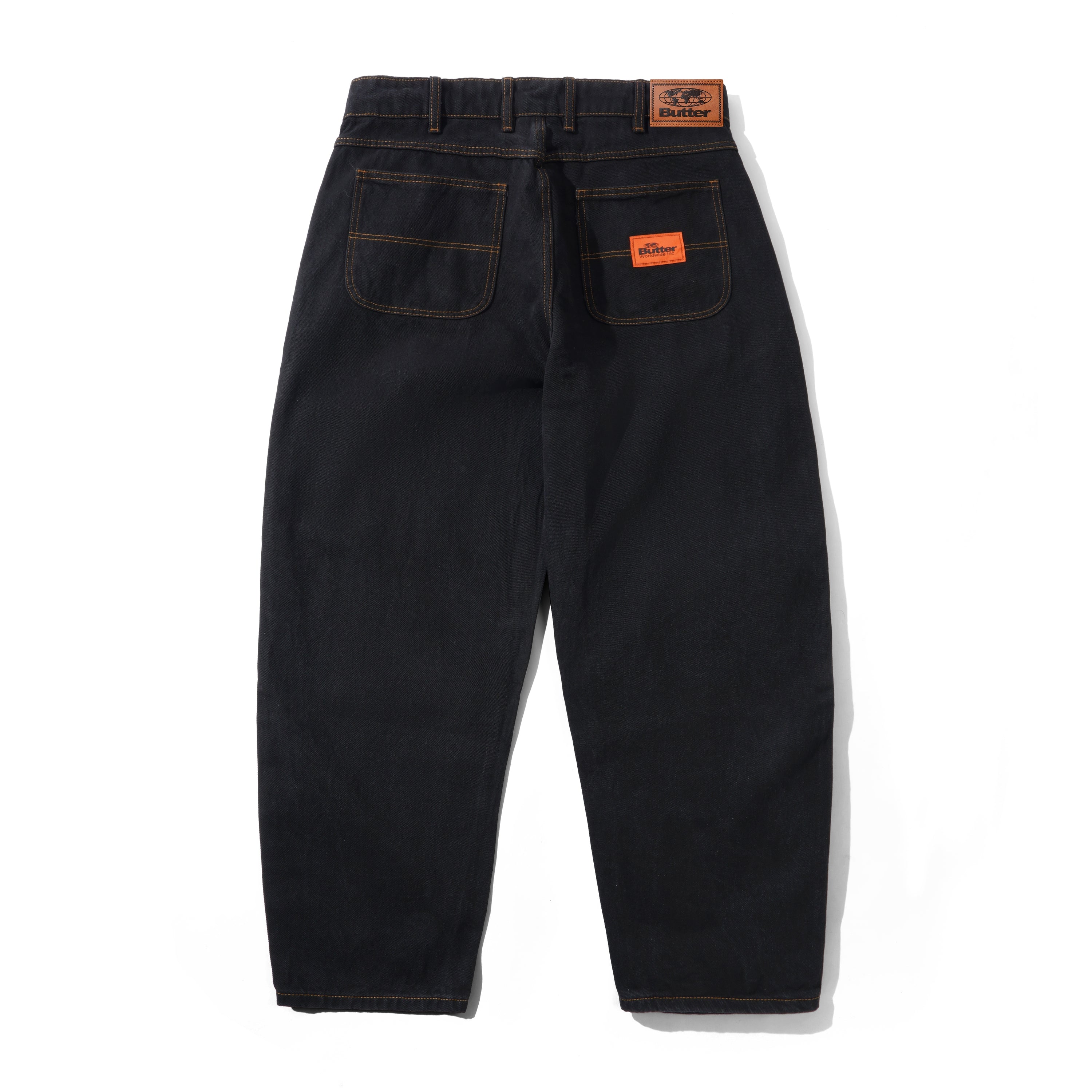 BUTTER GOODS - Santosuosso Denim Pants Washed Black