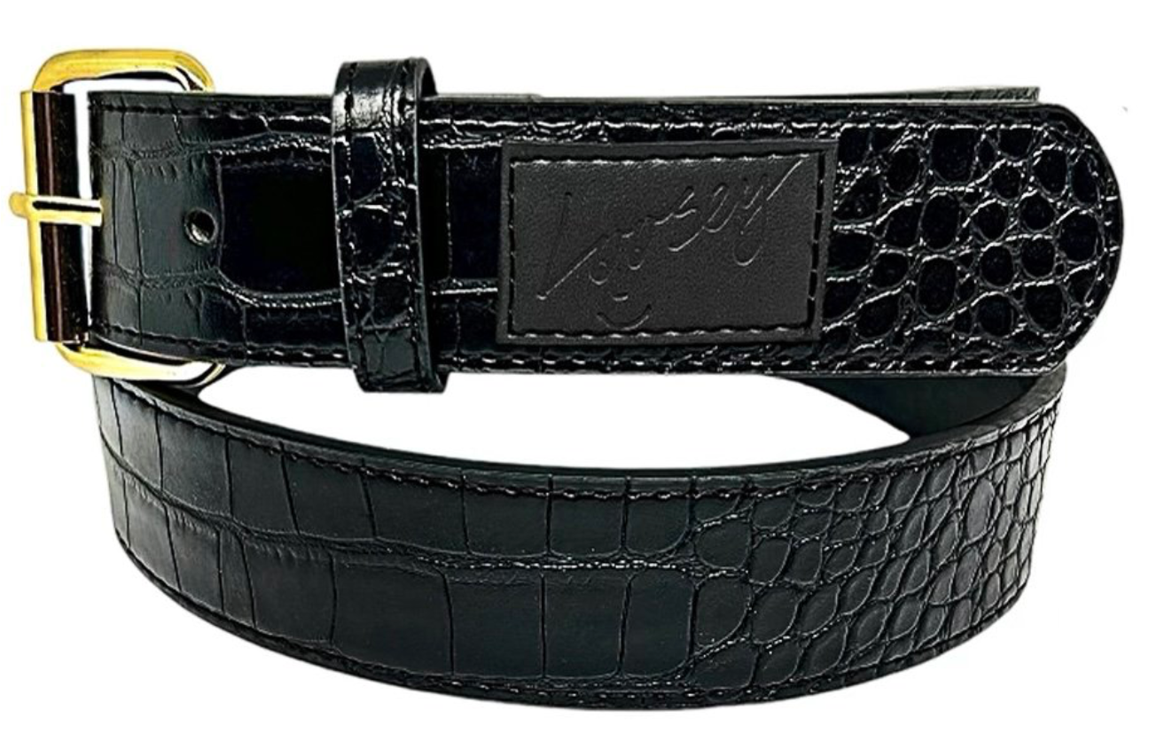 LOOSEY - Black Croc Skin