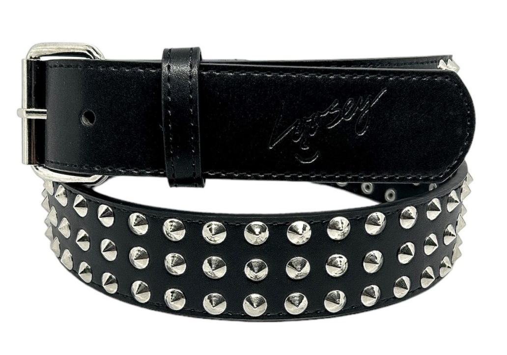 LOOSEY - Spiked Stud Belt Black