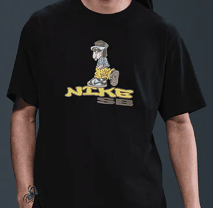 NIKE SB - Dunk Dog Tee Black
