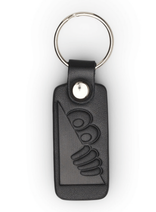 LAST RESORT AB - Heel Tab Key Ring Black
