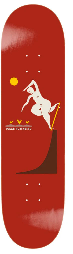 POLAR SKATE CO.  - Oskar Rosenberg Bs Noseblunt Burnt Red - 8.25