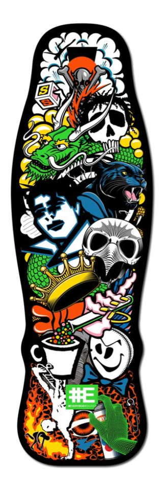 EVERYBODY SKATES - Eighties Standard Size - 10.0