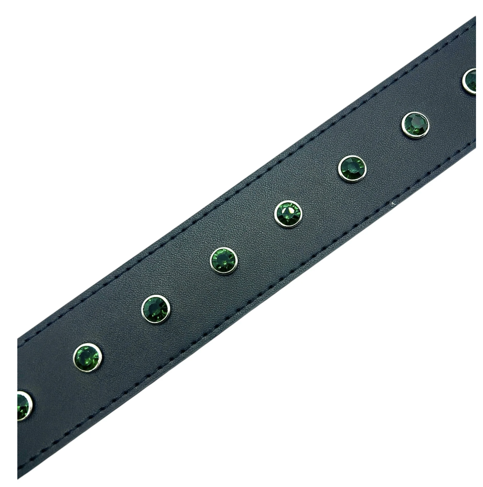 LOOSEY - Black Rhinestone Belt