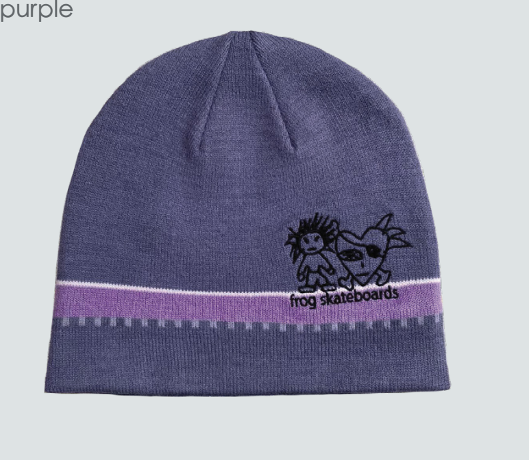 FROG - Frog Pirate Beanie Purple