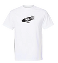 VINYL - Record Tee White