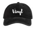 VINYL - Script Dad Cap Black