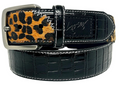 LOOSEY - Croc-Cheetah Belt