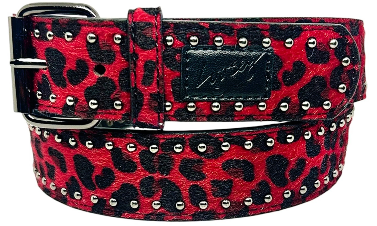 LOOSEY - Cheetah Rivet Belt