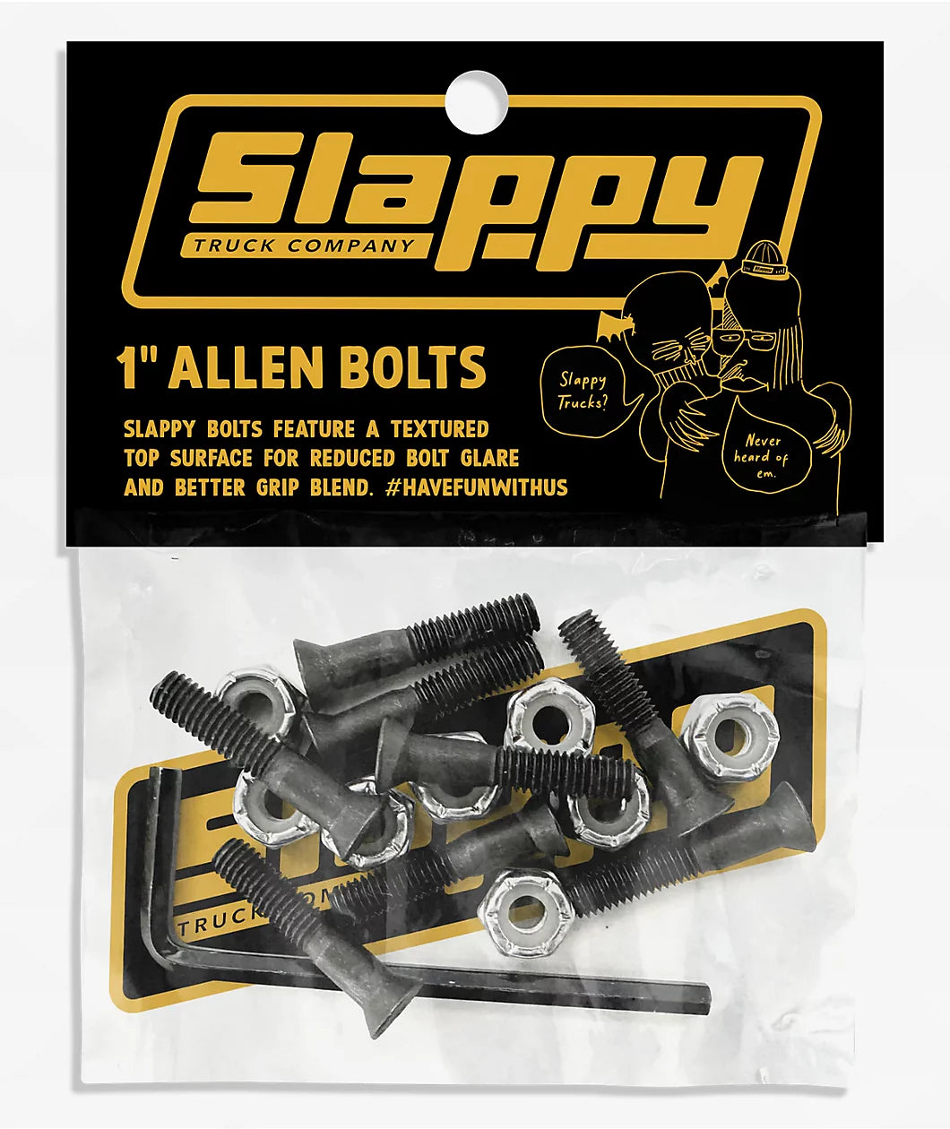 SLAPPY - 1" Allen Bolts