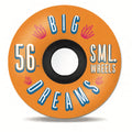 SML WHEELS - 56mm Succulent Cruiser Wheels Orange 92a
