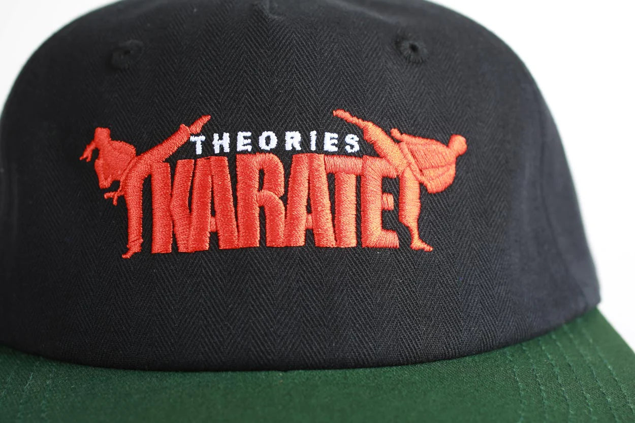 THEORIES - Karate Snapback Hat Black/Green