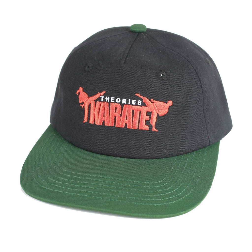 THEORIES - Karate Snapback Hat Black/Green