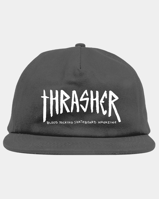 THRASHER - Toy Machine Scratch Snapback Charcoal