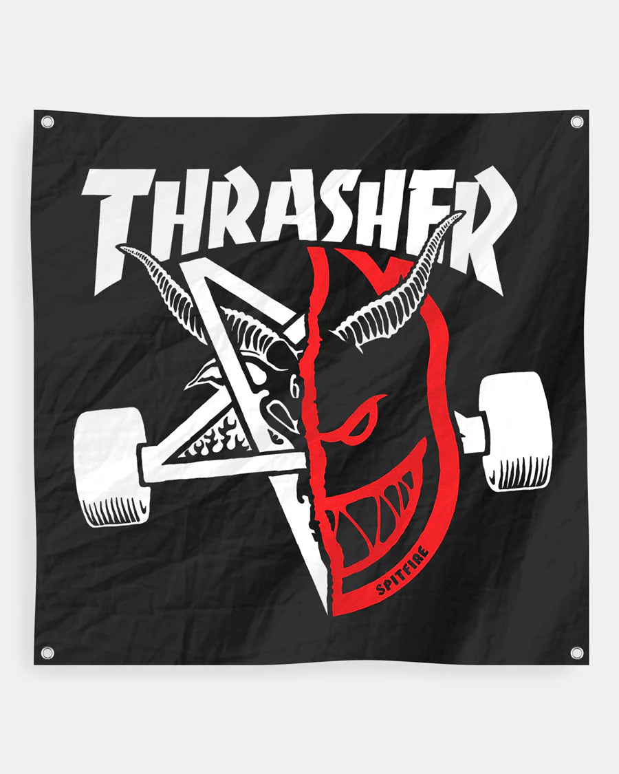 THRASHER - Spitfire Thrash & Burn Banner