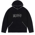 DIME - Hardcore Wool Hoodie Black