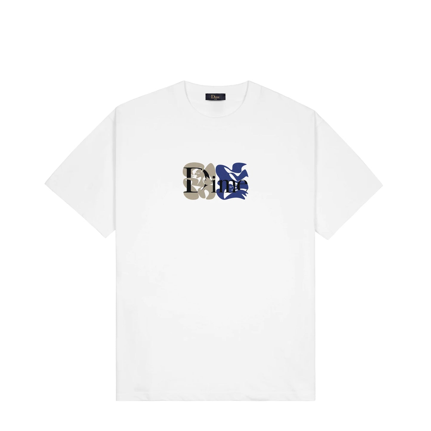 DIME - Classic Duo Tee Shirt White