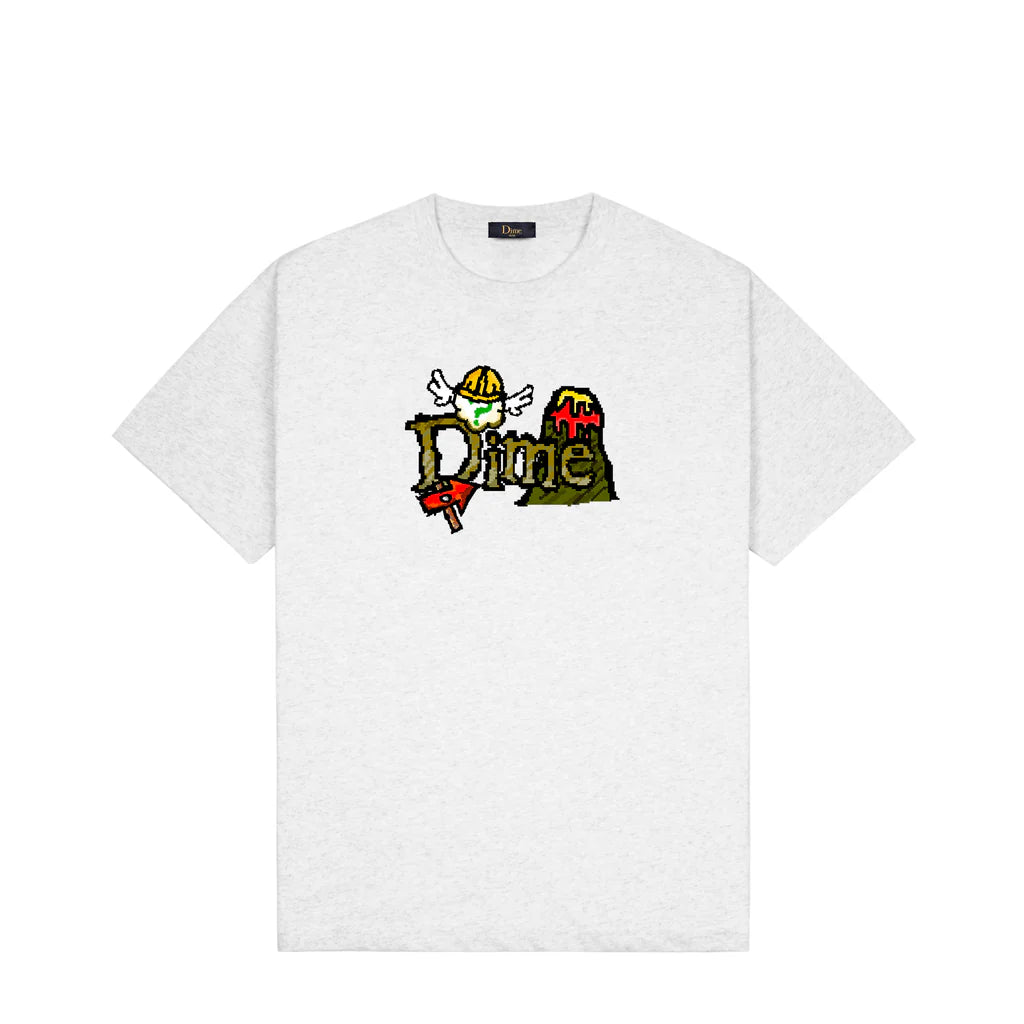 DIME - Classic Fuzzy Tee Ash