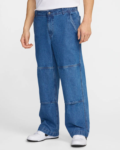 NIKE SB - Loose Double Knee Denim Pants Diffused Blue