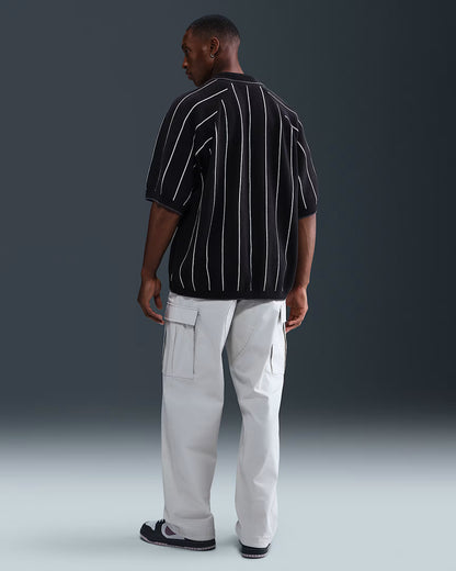 NIKE SB - Short Sleeve Polo Sweater Black/White