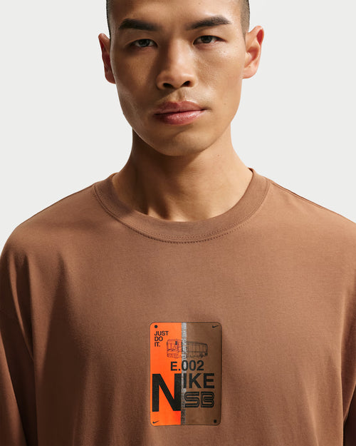 NIKE SB - Muni Long-Sleeve Loose Skate Shirt Brown