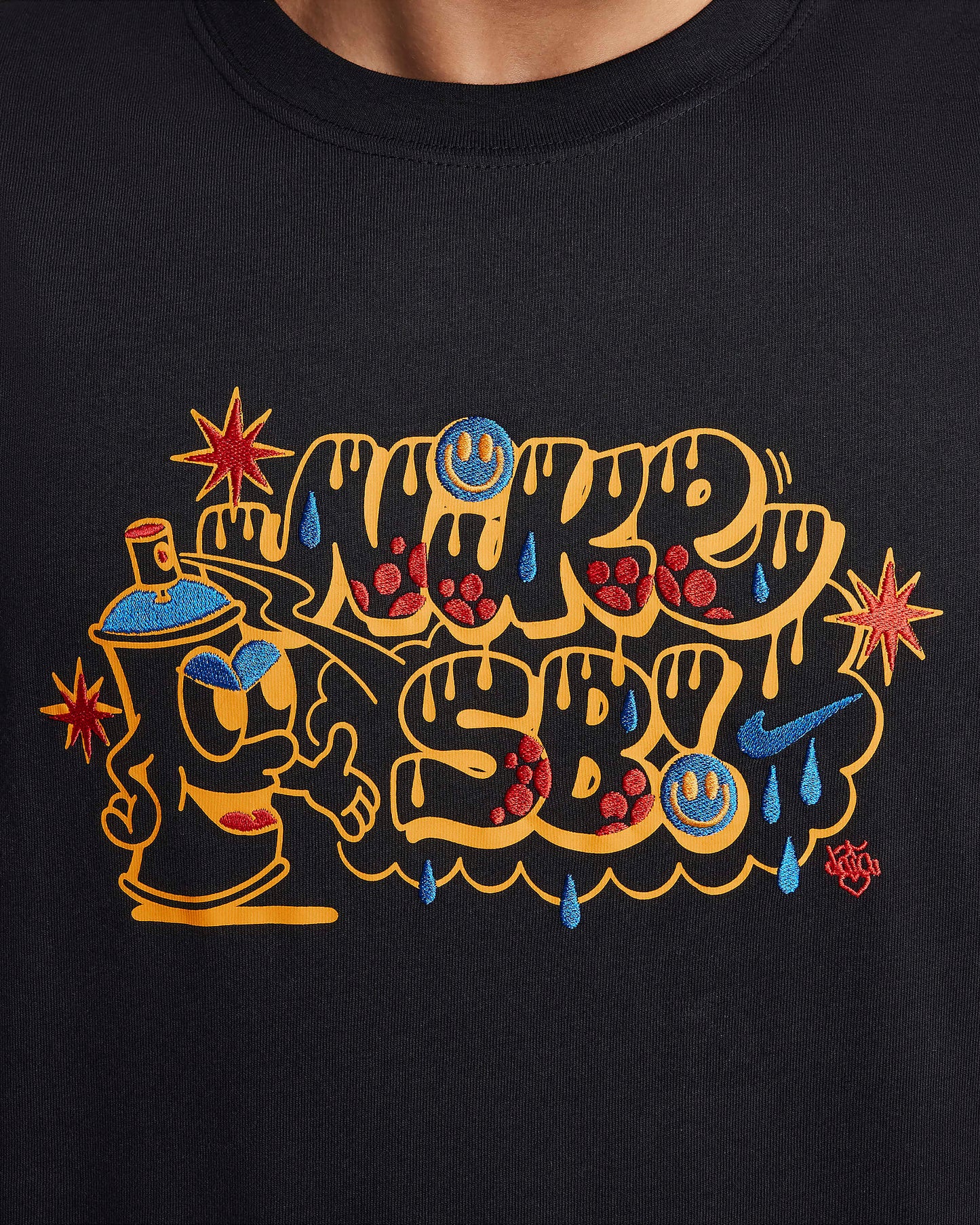 NIKE SB - Graffiti Tee Black