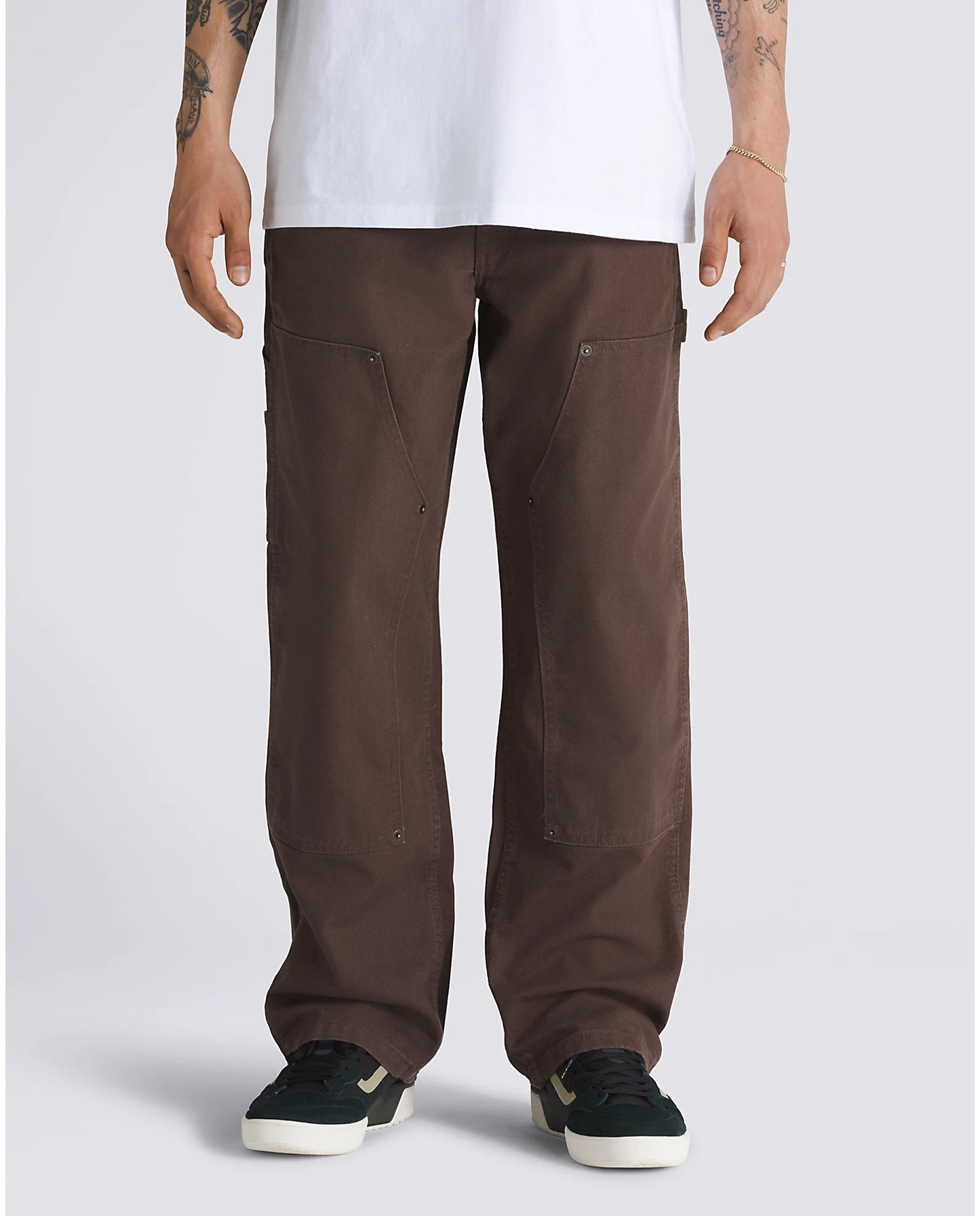 VANS - AVE Drill Chore Carpenter Pants Chocolate Brown