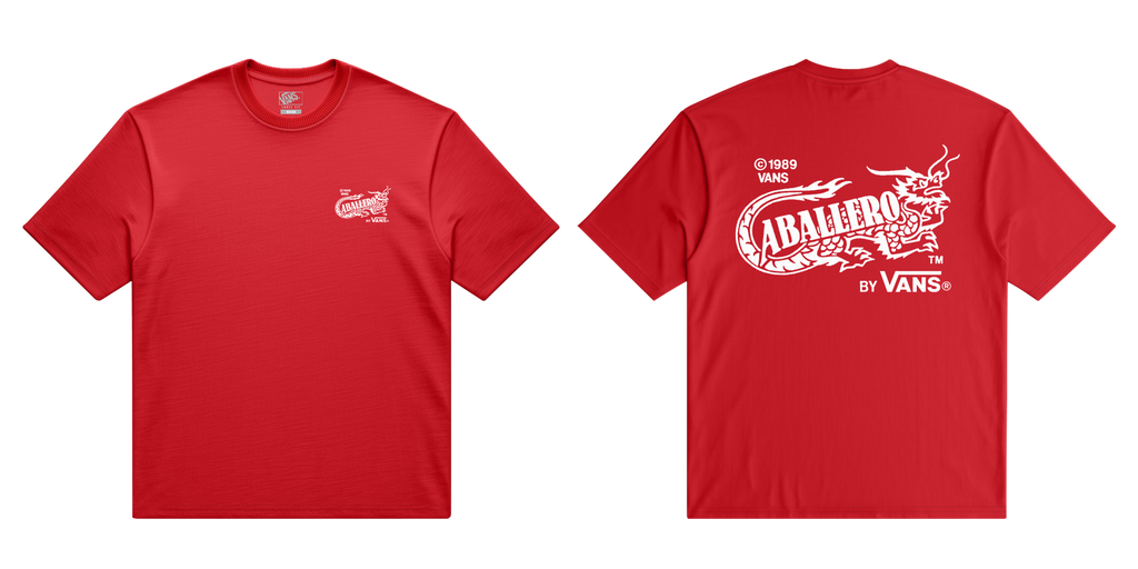 VANS - Caballero Tee Racing Red