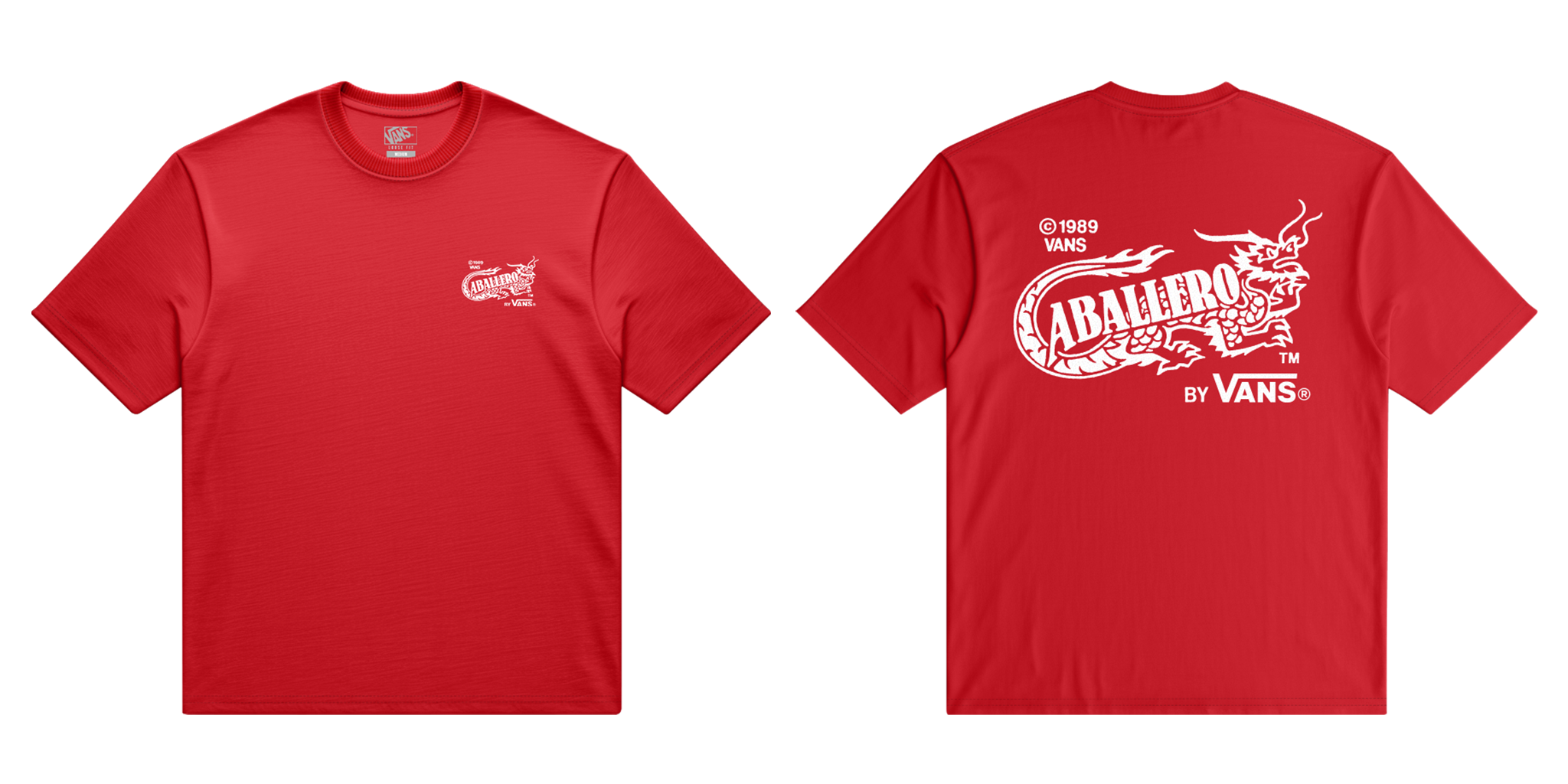 VANS - Caballero Tee Racing Red