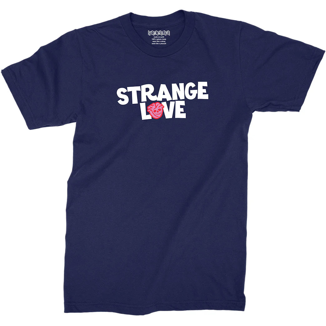 STRANGELOVE - Cereal Logo Tee Navy